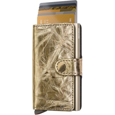 Secrid Miniwallet Crunch Gold Secrid Miniwallet Crunch Gold