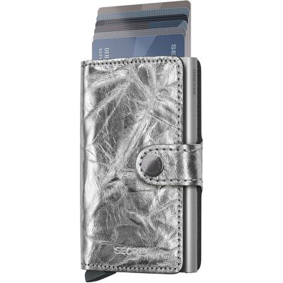Secrid Miniwallet Crunch Silver Secrid Miniwallet Crunch Silver