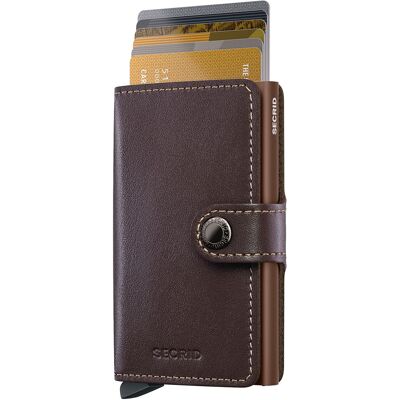 Secrid Miniwallet Original Chocolate Secrid Miniwallet Original Chocolate