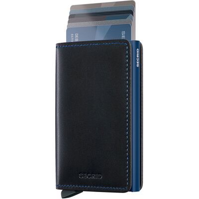 Secrid Slimwallet Original Black-Navy Secrid Slimwallet Original Black-Navy