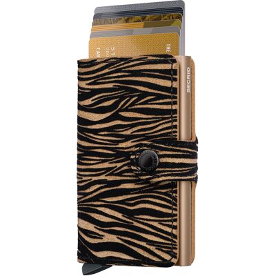 Secrid Miniwallet Zebra Beige Secrid Miniwallet Zebra Beige