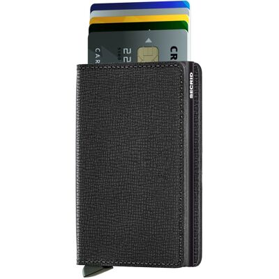 Secrid Slimwallet Crisple Black Secrid Slimwallet Crisple Black