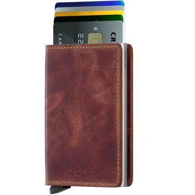 Secrid Slimwallet Vintage Brown Secrid Slimwallet Vintage Brown