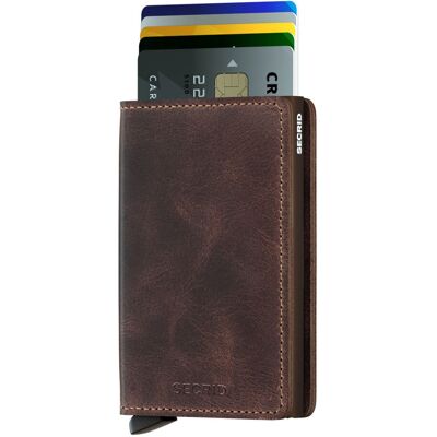 Secrid Slimwallet Vintage Chocolate Secrid Slimwallet Vintage Chocolate