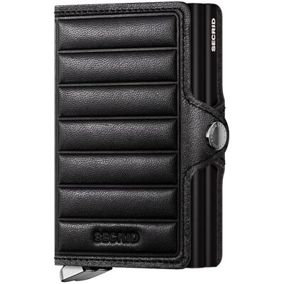Secrid Premium Twinwallet Emboss Lines Black+ Secrid Premium Twinwallet Emboss Lines Black+