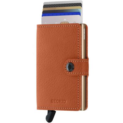 Secrid Miniwallet Veg. Tanned Caramello-Sand Secrid Miniwallet Veg. Tanned Caramello-Sand