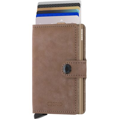 Secrid Miniwallet Vintage Taupe Secrid Miniwallet Vintage Taupe