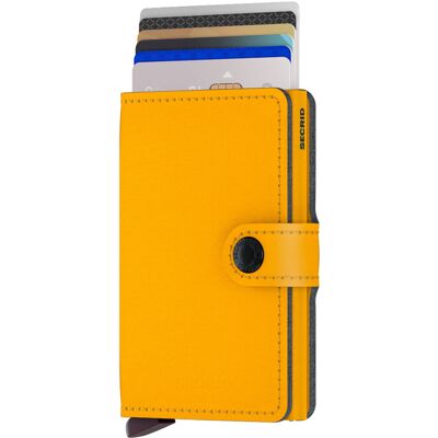 Secrid Miniwallet Yard Powder Ochre Secrid Miniwallet Yard Powder Ochre