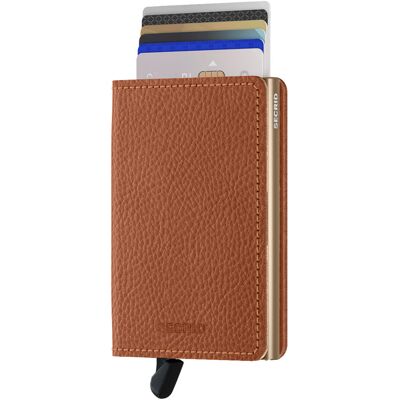 Secrid Slimwallet Veg. Tanned Caramello-Sand Secrid Slimwallet Veg. Tanned Caramello-Sand