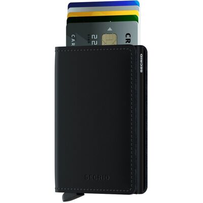 Secrid Slimwallet Matte Black Secrid Slimwallet Matte Black