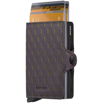 Secrid Twinwallet Optical Grey-Yellow Secrid Twinwallet Optical Grey-Yellow