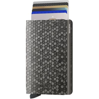 Secrid Slimwallet Hexagon Grey Secrid Slimwallet Hexagon Grey