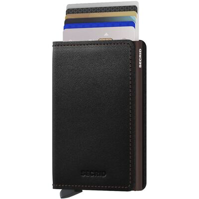 Secrid Slimwallet Original Black & Brown Secrid Slimwallet Original Black & Brown