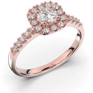 Festive Josefiina halo-diamantring 597-052-PK