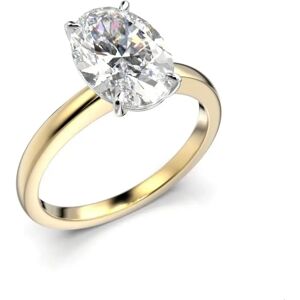 Festive Selena oval diamantring gultvitguld 2,00 ct 683-200-KV