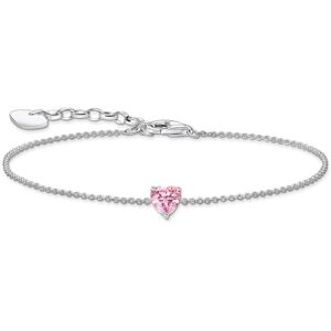 Thomas Sabo pink large heart pendant hjärtarmband A2157-051-9-L19V