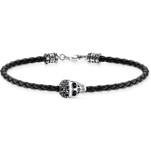 Thomas Sabo Sterling Silver Skallearmband - Unisex - 17,5cm Thomas Sabo Sterling Silver Skallearmband - Unisex - 17,5cm