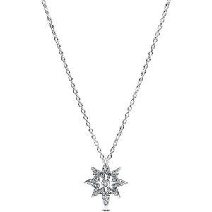 Pandora Moments Pole Star silver halsband 393600C01-45 Pandora Moments Pole Star silver halsband 393600C01-45