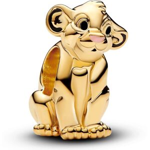 Pandora Disney x Pandora The Lion King Simba Charm 14k Gold-plated Enamel Black berlock 763376C01 Pandora Disney x Pandora The Lion King Simba Charm 14k Gold-plated Enamel Black berlock 763376C01