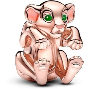 Pandora Disney x Pandora The Lion King Nala Charm 14k Rose gold-plated blend Enamel Green berlock 783250C01 Pandora Disney x Pandora The Lion King Nala Charm 14k Rose gold-plated blend Enamel Green berlock 783250C01
