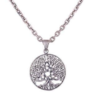 Northern Viking Jewelry Tree Of Life Celtic Triquetra silver berlock NVJ-H-RS067