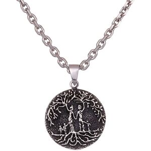 Northern Viking Jewelry Tree Of Life Family silver berlock NVJ-H-RS069