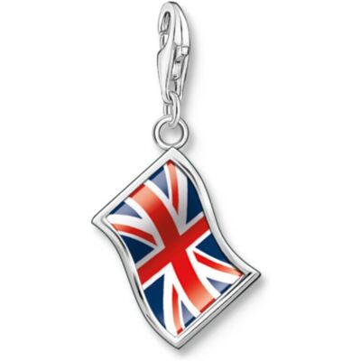 Thomas Sabo Charm Club Charmista London Charm UK Flag berlock 1166-603-10 Thomas Sabo Charm Club Charmista London Charm UK Flag berlock 1166-603-10