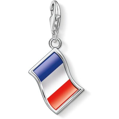 Thomas Sabo Charm Club Charmista Paris Charms French Flag berlock 1169-603-7 Thomas Sabo Charm Club Charmista Paris Charms French Flag berlock 1169-603-7