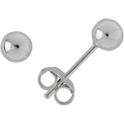 Silver Bar kula örhängen 8 mm 1321 Silver Bar kula örhängen 8 mm 1321