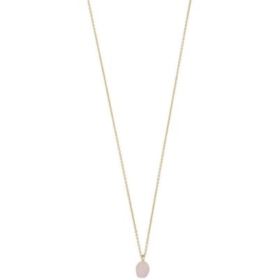 SNÖ of Sweden Sanna stone guld light pink halsband 1318-0345379 SNÖ of Sweden Sanna stone guld light pink halsband 1318-0345379