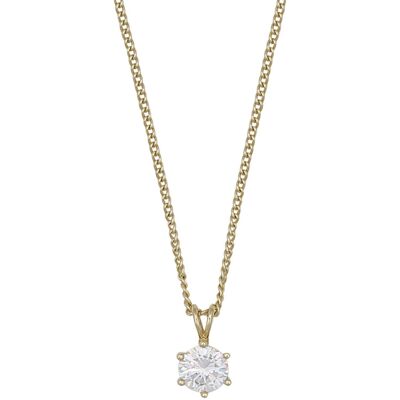 Snö of Sweden Callie guldpläterat halsband 42 cm 1396-0242251 Snö of Sweden Callie guldpläterat halsband 42 cm 1396-0242251