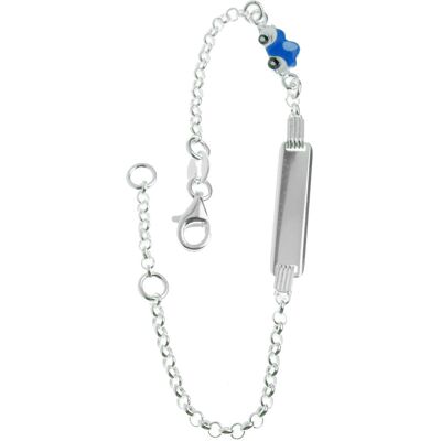 Övrigt Barn armband med gravyrbricka och emaljerad bil R142/16 Övrigt Barn armband med gravyrbricka och emaljerad bil R142/16