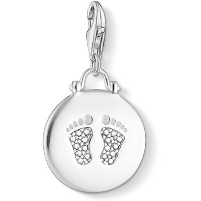 Thomas Sabo Disc Baby Footprint 1692-051-14 berlock Thomas Sabo Disc Baby Footprint 1692-051-14 berlock