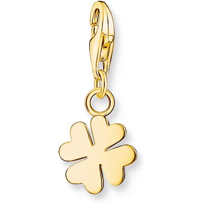 Thomas Sabo Charm Club Charmista gold Four-leaf clover berlock 1991-413-39 Thomas Sabo Charm Club Charmista gold Four-leaf clover berlock 1991-413-39