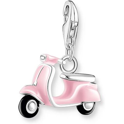 Thomas Sabo Charm Club Charmista pink Scooter berlock 1992-007-9 Thomas Sabo Charm Club Charmista pink Scooter berlock 1992-007-9