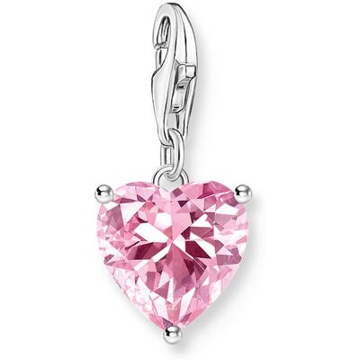 Thomas Sabo silver charm pink hjärta 2205-051-9 Thomas Sabo silver charm pink hjärta 2205-051-9