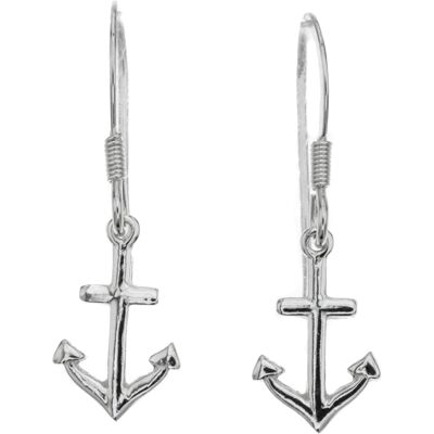 Silver Bar ankar hängande örhängen 30 mm 2214 Silver Bar ankar hängande örhängen 30 mm 2214