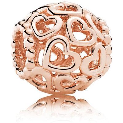 Pandora 14k Rose Gold-Plated 780964 Open Your Heart Pandora 14k Rose Gold-Plated 780964 Open Your Heart