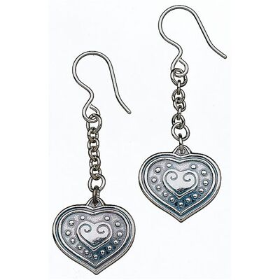 Kalevala Eura Heart örhängen silver 2610951K Kalevala Eura Heart örhängen silver 2610951K
