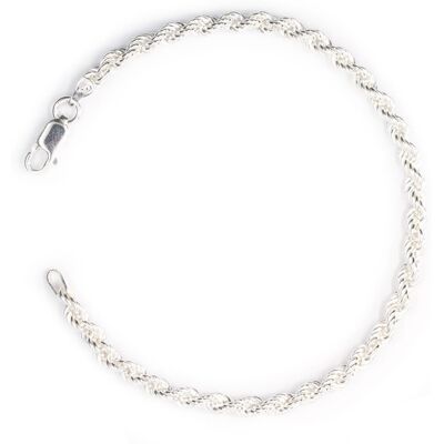 Övrigt Armband Cordell 925 Sterling Silver 3.8mm CORD3.8/18.5 Övrigt Armband Cordell 925 Sterling Silver 3.8mm CORD3.8/18.5