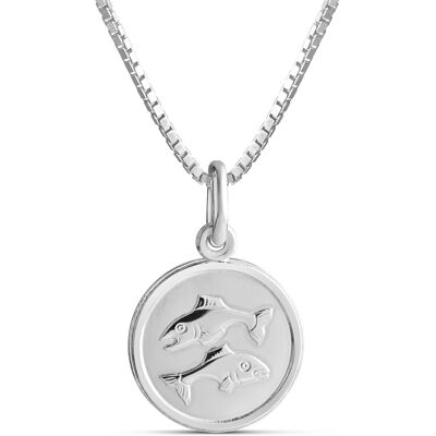 Top Gold silver Fiskarna horoskop hängsmycke med kedja 45cm 32 5703 0000 Top Gold silver Fiskarna horoskop hängsmycke med kedja 45cm 32 5703 0000