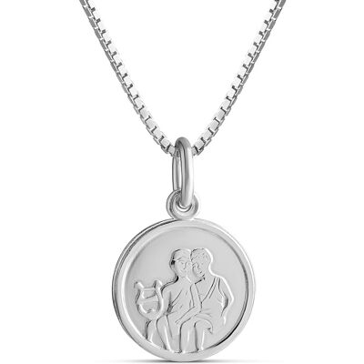 Top Gold silver Tvillingarna horoskop hängsmycke med kedja 45cm 32 5706 0000 Top Gold silver Tvillingarna horoskop hängsmycke med kedja 45cm 32 5706 0000