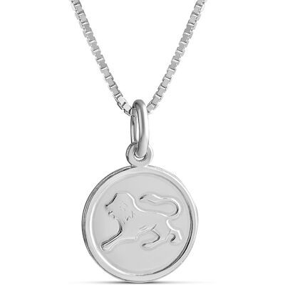 Top Gold silver Lejonet horoskop hängsmycke med kedja 45cm 32 5708 0000 Top Gold silver Lejonet horoskop hängsmycke med kedja 45cm 32 5708 0000