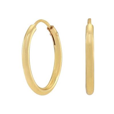 Nordahl Jewellery HOOPS52 örhängen 15mm guld 325 583-3 Nordahl Jewellery HOOPS52 örhängen 15mm guld 325 583-3