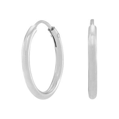 Nordahl Jewellery HOOPS52 örhängen 15mm silver 325 583 Nordahl Jewellery HOOPS52 örhängen 15mm silver 325 583