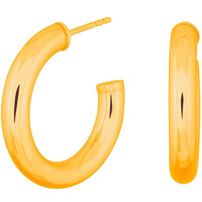 Nordahl Jewellery SIMPLE52 örhängen 25mm guld 325 665-3 Nordahl Jewellery SIMPLE52 örhängen 25mm guld 325 665-3