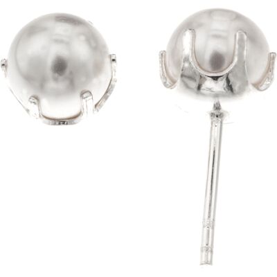 Silver Bar pärlörhängen 6 mm 4220 Silver Bar pärlörhängen 6 mm 4220