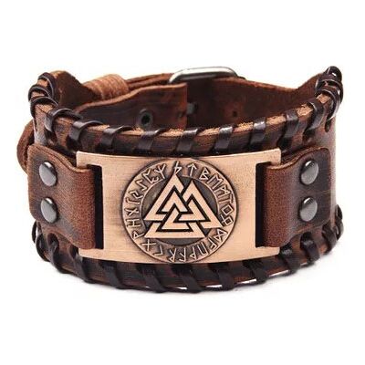 Varia Design Valknut armband brons Varia Design Valknut armband brons