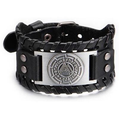 Varia Design Valknut Gotland armband silver Varia Design Valknut Gotland armband silver