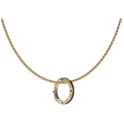 GUESS Legacy guldfärgat halsband JUMN03216JWYGBKT/U GUESS Legacy guldfärgat halsband JUMN03216JWYGBKT/U